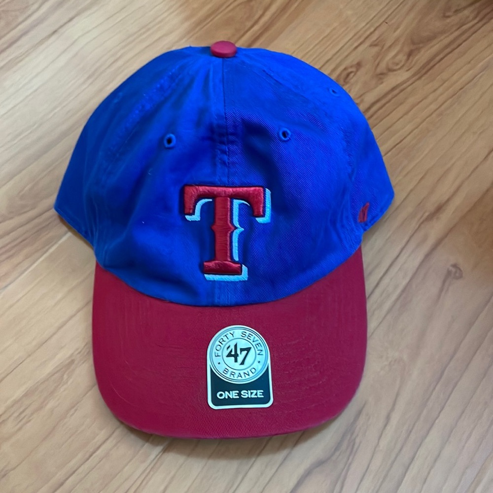 MLB Texas Rangers 47brand adjustable dad hat